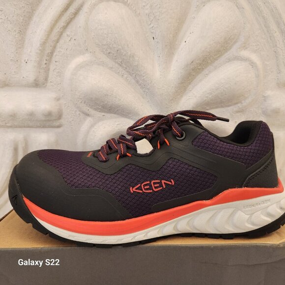 Keen Tempe Work Comp Toe Sneakers. NIB. Size 9 Wide - Picture 2 of 12